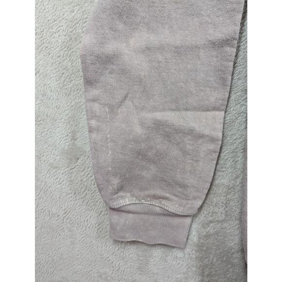 Disneyland Mickey Mouse Color Distressed Pullover Gray Sweatshirt Size SMALL - Picture 4 of 8